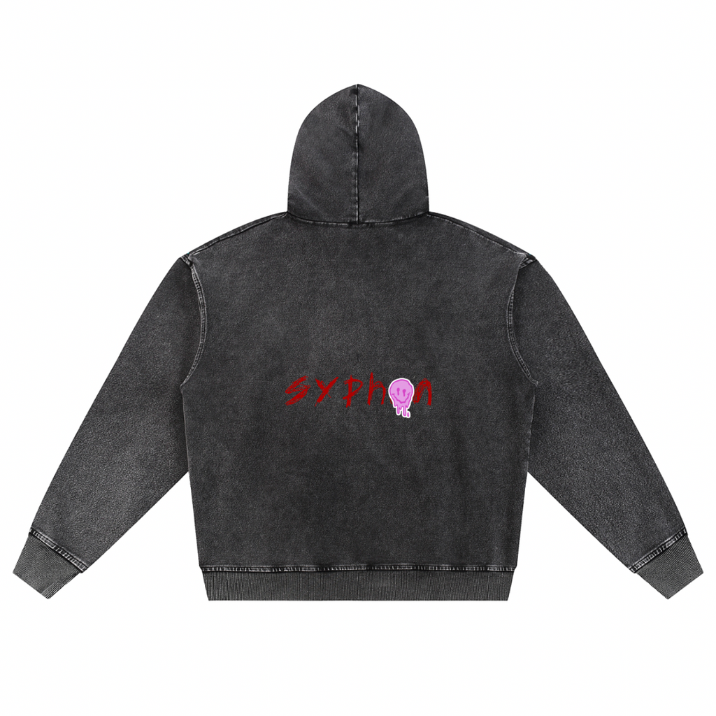 Syphon Hoodie – back with Syphon logo graphic