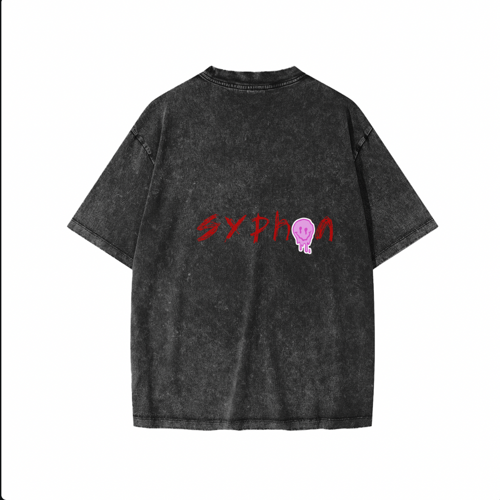 Syphon T-Shirt – back with dripping Syphon logo