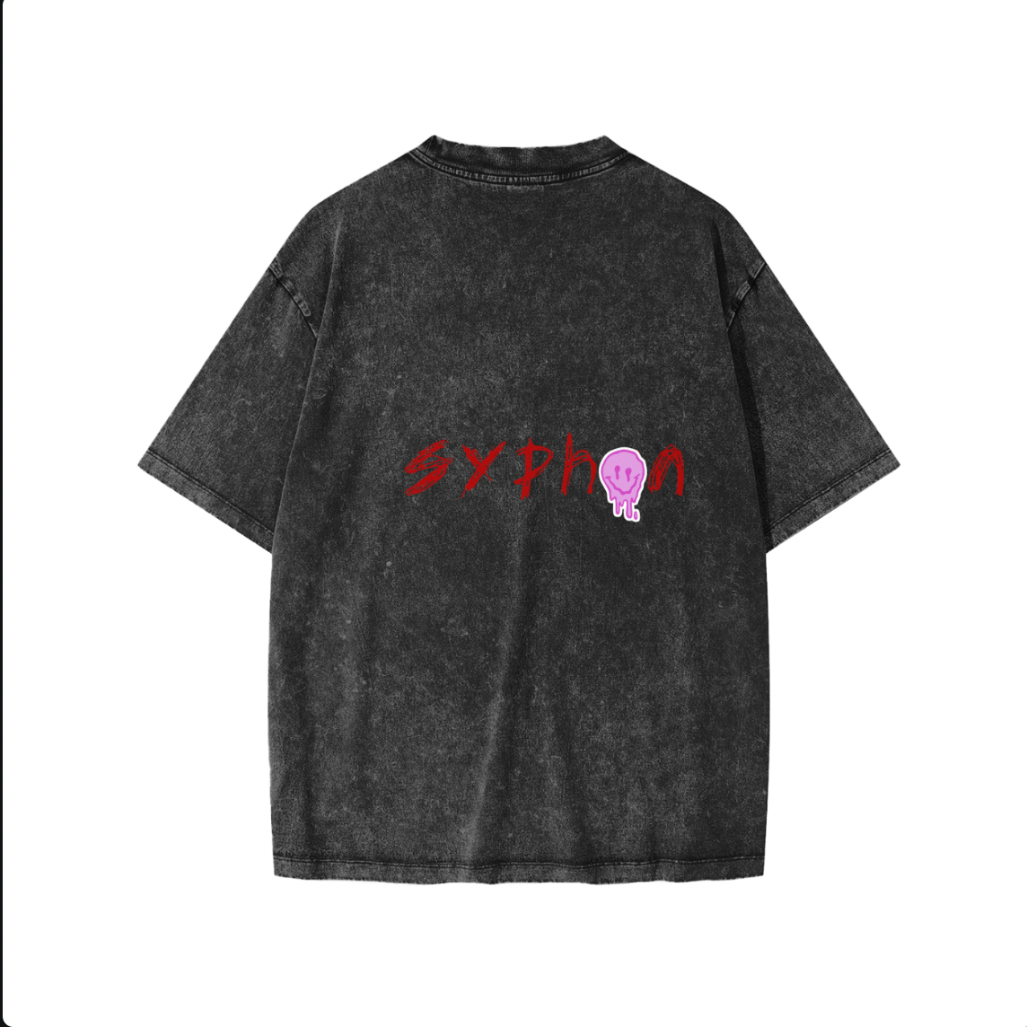 Syphon T-Shirt – back with dripping Syphon logo