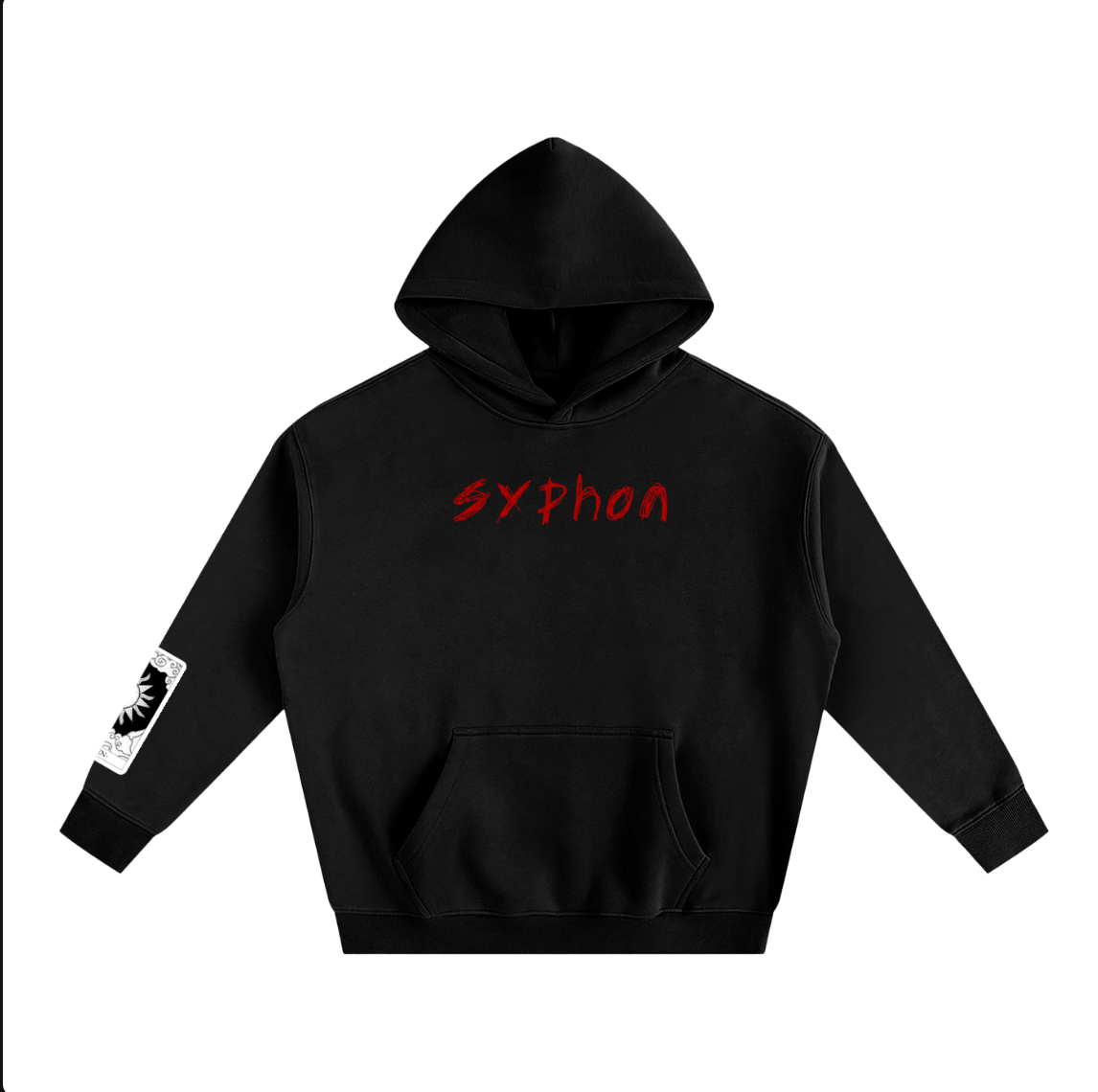 Normal Is An Illusion Hoodie – front with Syphon wordmark