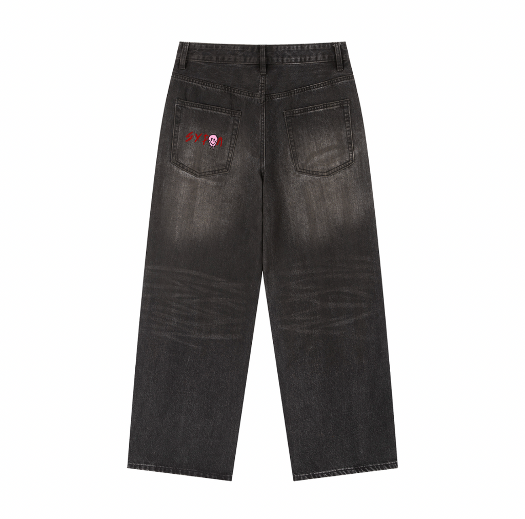 Syphon Jeans – back with Syphon logo embroidery